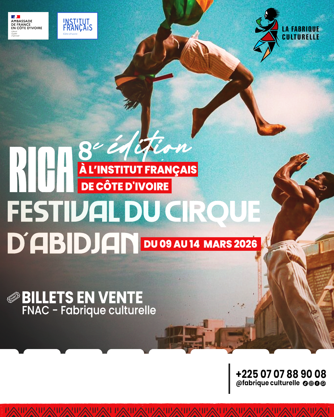RICA (Rencontres Internationales du Cirque d'Abidjan).