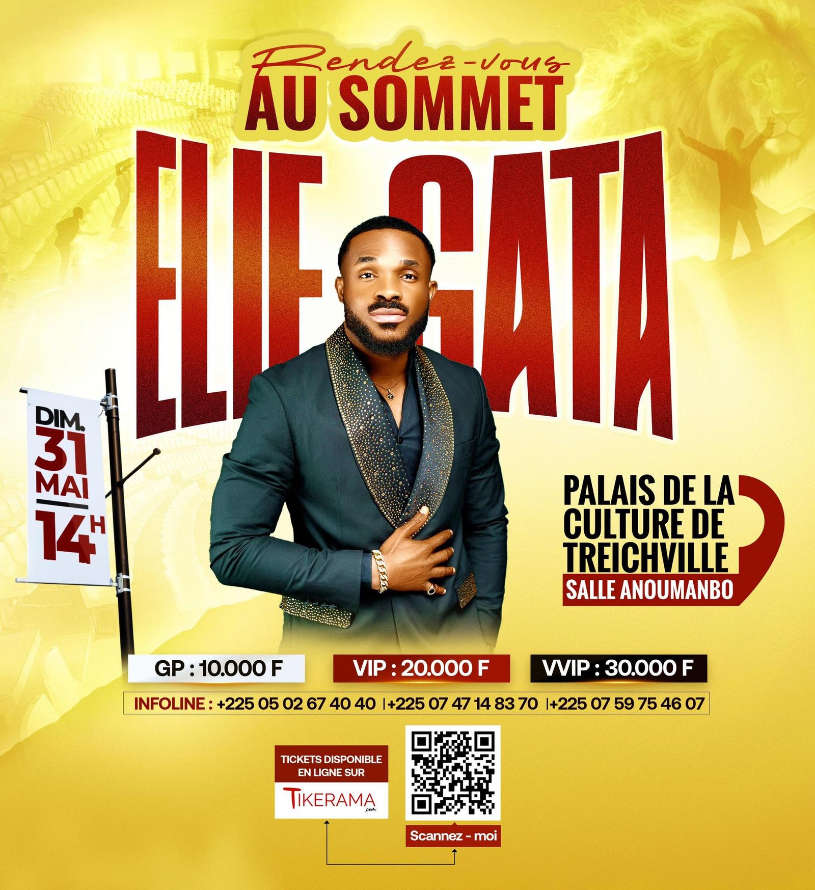 🇨🇮🎵RENDEZ-VOUS AU SOMMET AVEC LE CHANTRE ÉLIE GATA