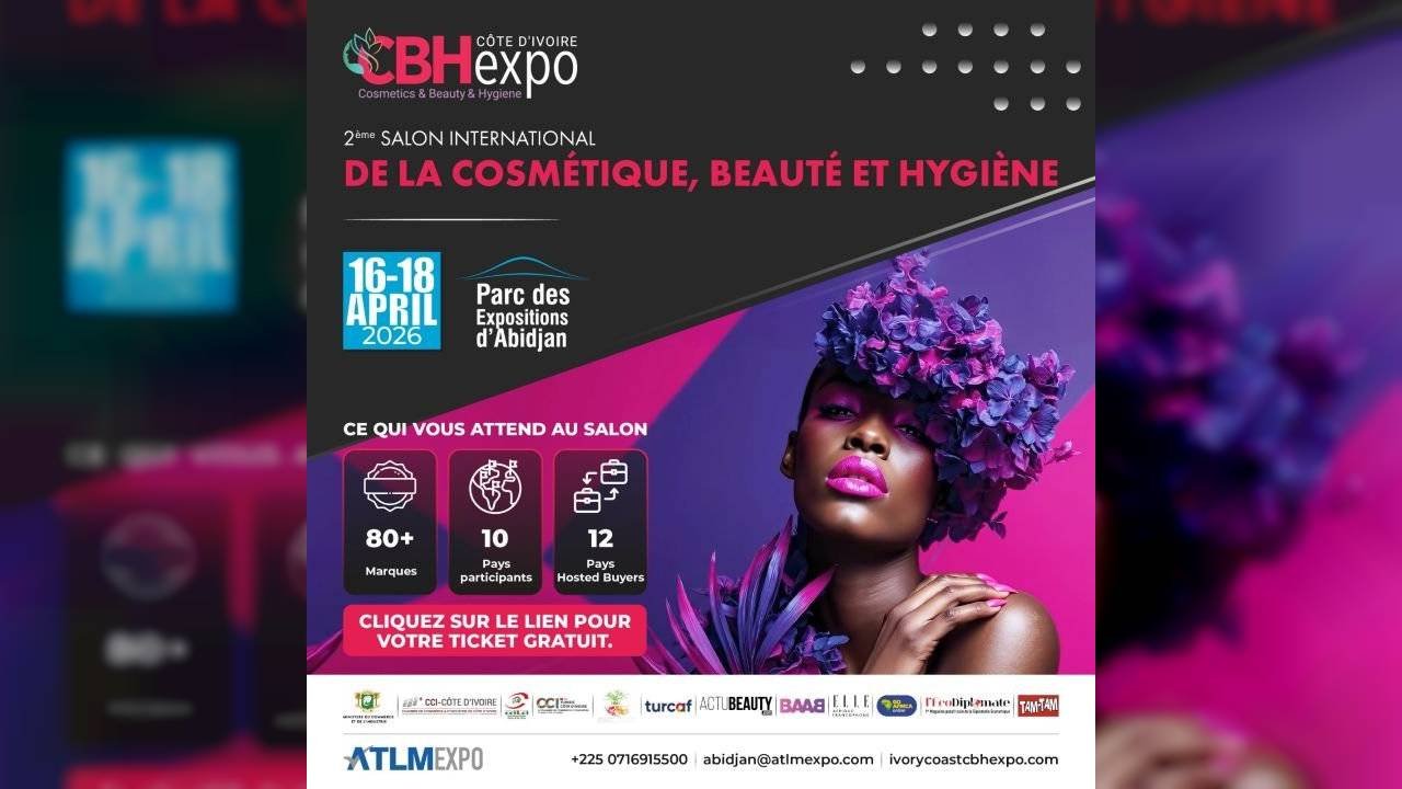 CBH expo (Cosmetics & Beauty & Hygiene) — 2ème Salon International de la Cosmétique, Beauté et Hygiène.