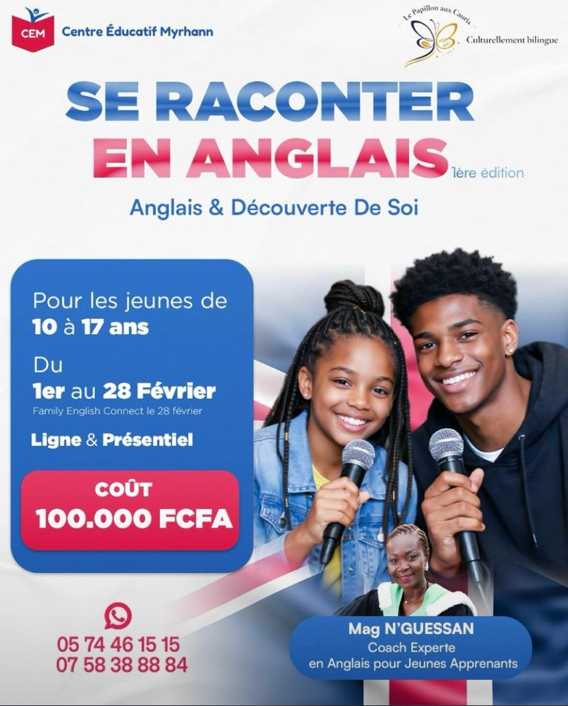 🎤 RÉVÉLEZ LE POTENTIEL DE VOS ENFANTS EN ANGLAIS ! 🎤
