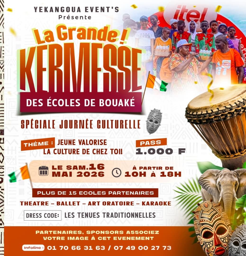 🎉 LA GRANDE KERMESSE DES ÉCOLES DE BOUAKÉ – ÉDITION 6 🎉