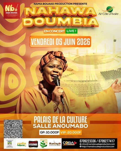 ✨ Nahawa Doumbia en concert exceptionnel ! ✨