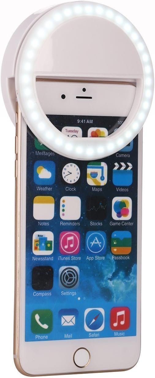 Anneau de lumière pour selfie